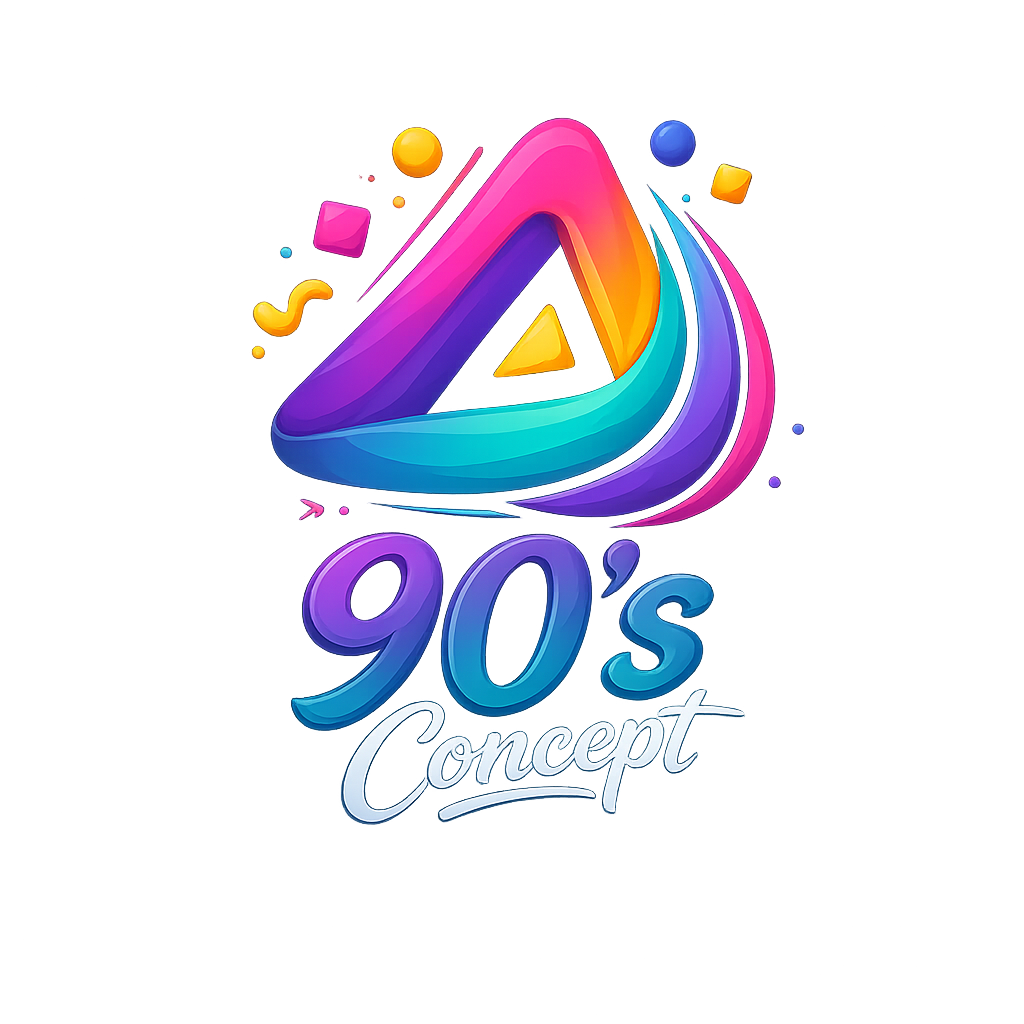 90s Concept Logo